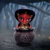 Spell Scale Red Dragon Figurine