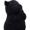 Whisker Wish Black Cat Figurine