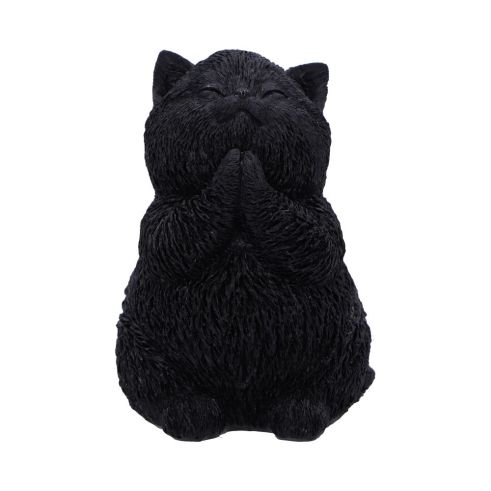 Whisker Wish Black Cat Figurine