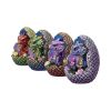 Blooming Brood Set of 4 Dragon Egg Figurines 9cm