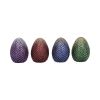 Blooming Brood Set of 4 Dragon Egg Figurines 9cm