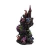 Dragon Castle Display Piece with LED light 25cm