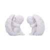 Set of 2 Sleeping Cherub Figurines 12.5cm