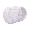 Set of 2 Sleeping Cherub Figurines 12.5cm