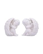 Cherub Couple Standing with Love Figurine 10cm