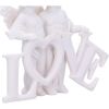 Cherub Couple Standing with Love Figurine 10cm