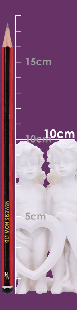 Cherub Couple Standing with Love Figurine 10cm