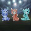 Coralscale Hatchling Dragon Figurines Set of 3 9cm