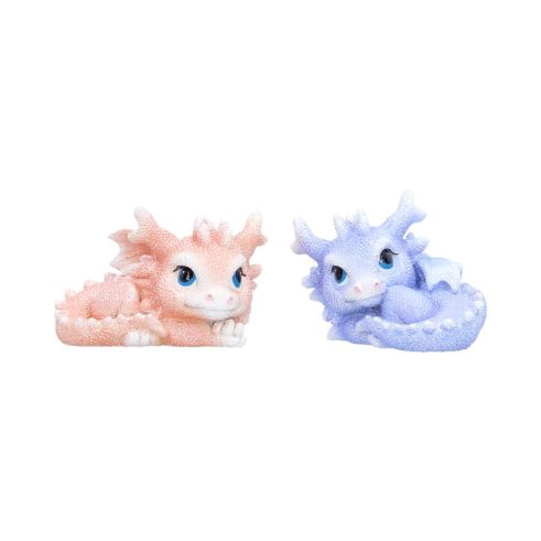 Coralscale Nestlings Dragon Figurines Set of 2 5.8cm