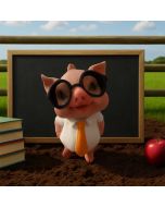 Patrick Pig Figurine 11cm