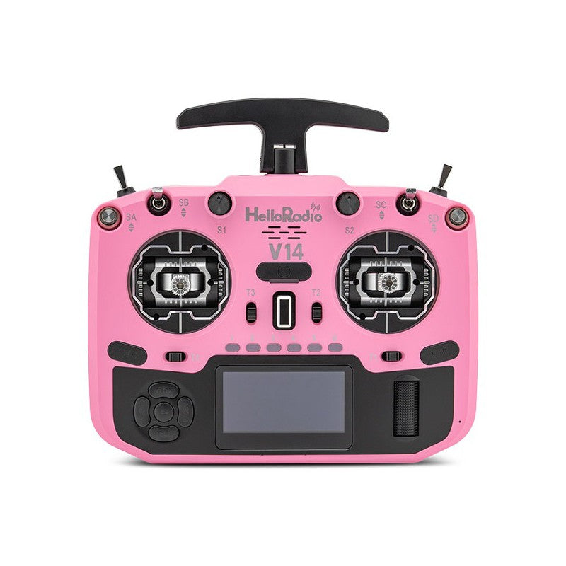 V14 MAX OLED 2,4GHz 4in1 LBT Radio (Multimode - M2) - Black/Pink