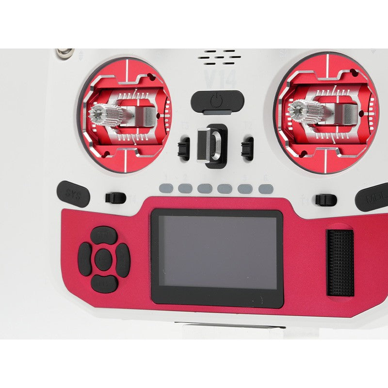 V14 MAX OLED 2,4GHz 4in1 LBT Radio (Multimode - M2) - Red/White