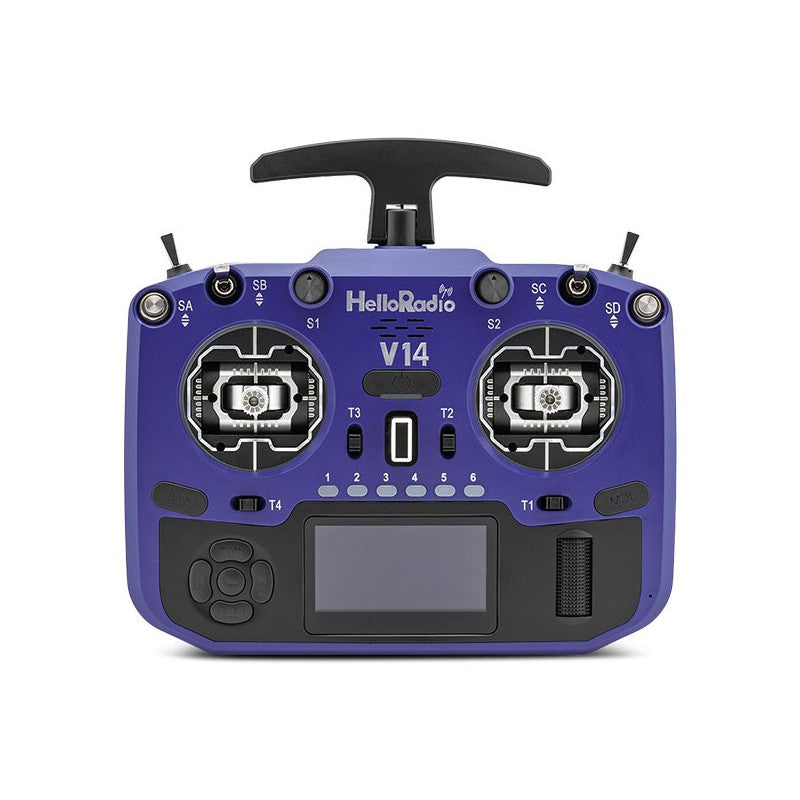 V14 MAX OLED 2,4GHz ELRS LBT Radio (Multimode - M2) - Black/Blue