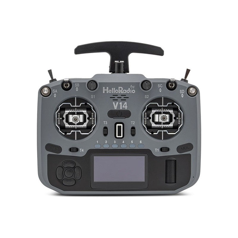V14 MAX OLED 2,4GHz ELRS LBT Radio (Multimode - M2) - Black/Grey