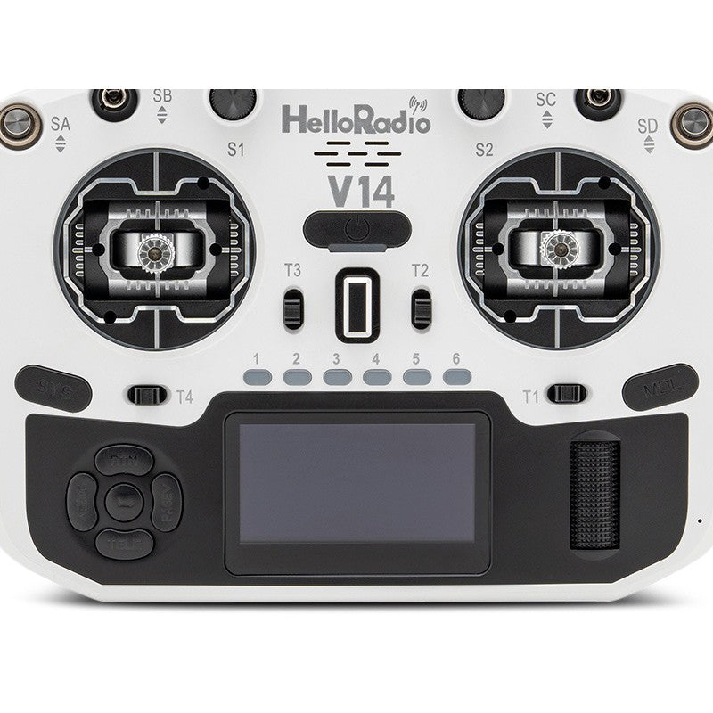 V14 MAX OLED 2,4GHz ELRS LBT Radio (Multimode - M2) - Black/White