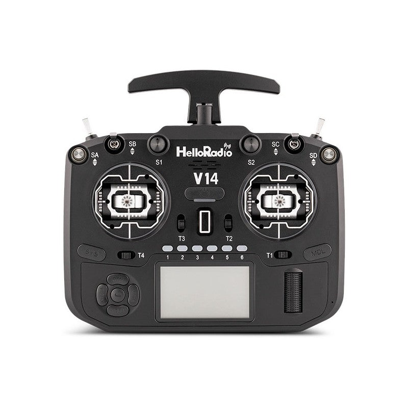 V14 MAX R9 OLED 2,4GHz ELRS LBT Radio (Multimode - M2) - Black/Black