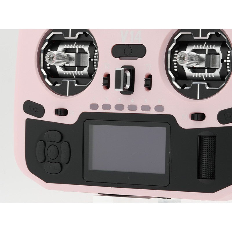 V14 MAX R9 OLED 2,4GHz ELRS LBT Radio (Multimode - M2) - Black/Pink