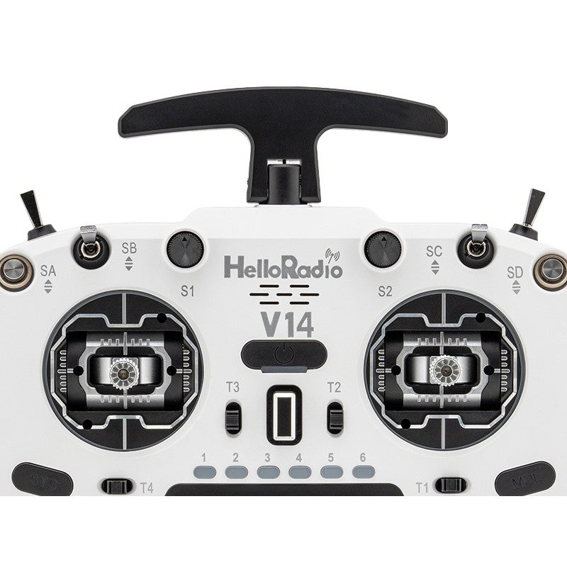 V14 MAX R9 OLED 2,4GHz ELRS LBT Radio (Multimode - M2) - Black/White