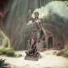 Bronzed La Justicia The Goddess Of Divine Justice 33cm