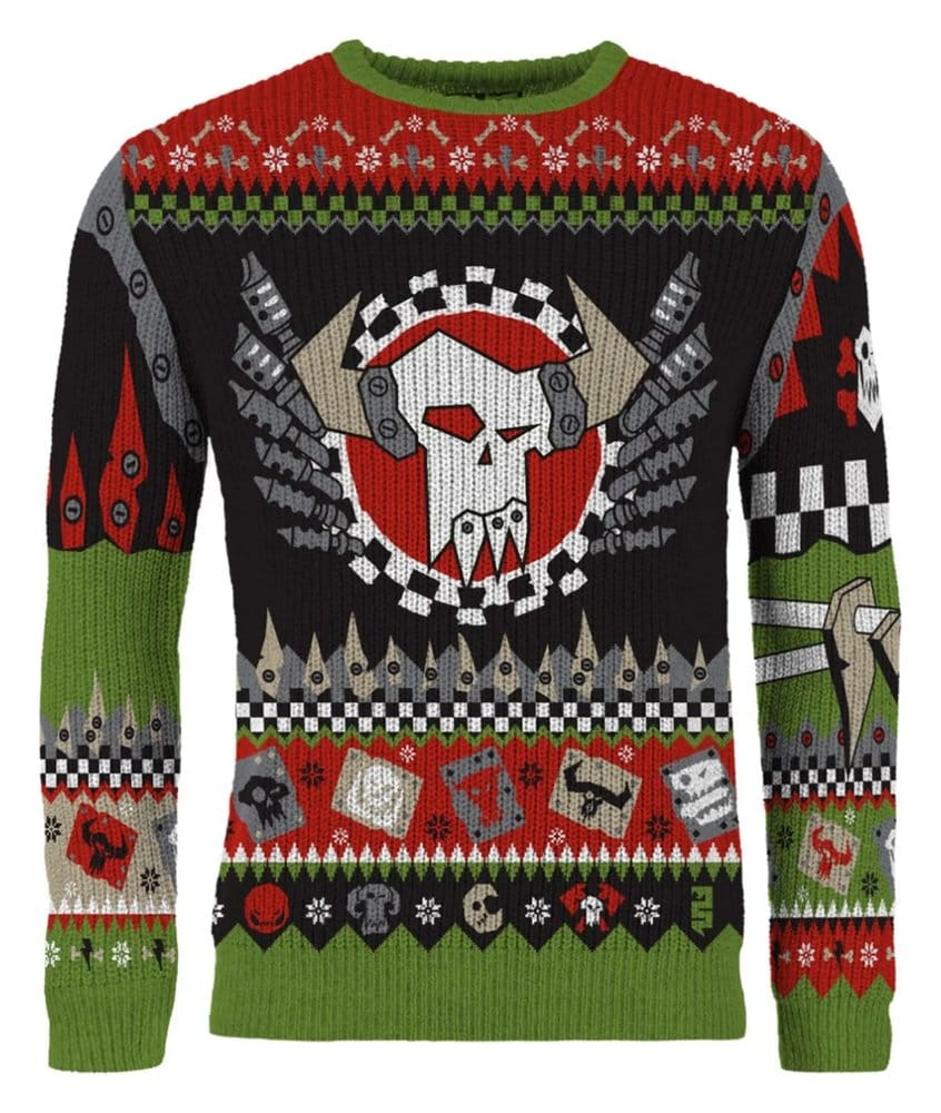 Warhammer 40,000 Christmas Sweater Ork Size XL