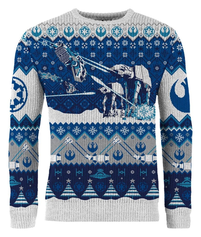 Star Wars Christmas Sweater AT-AT Assault Size XXXL