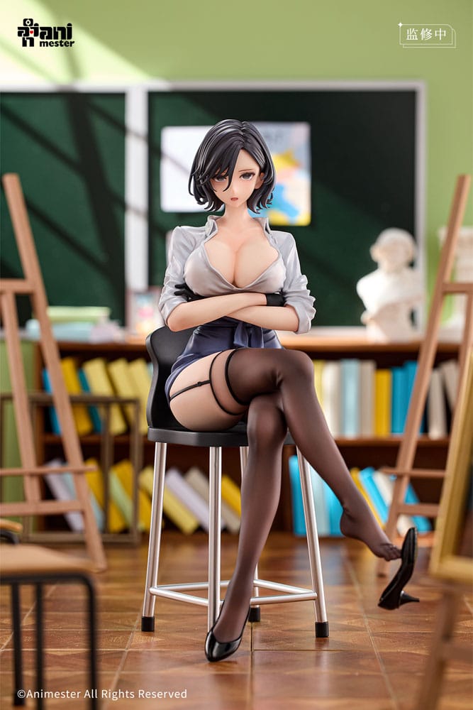 Original Character Statue 1/6 Rumi After-School Art Instruction 22 cm