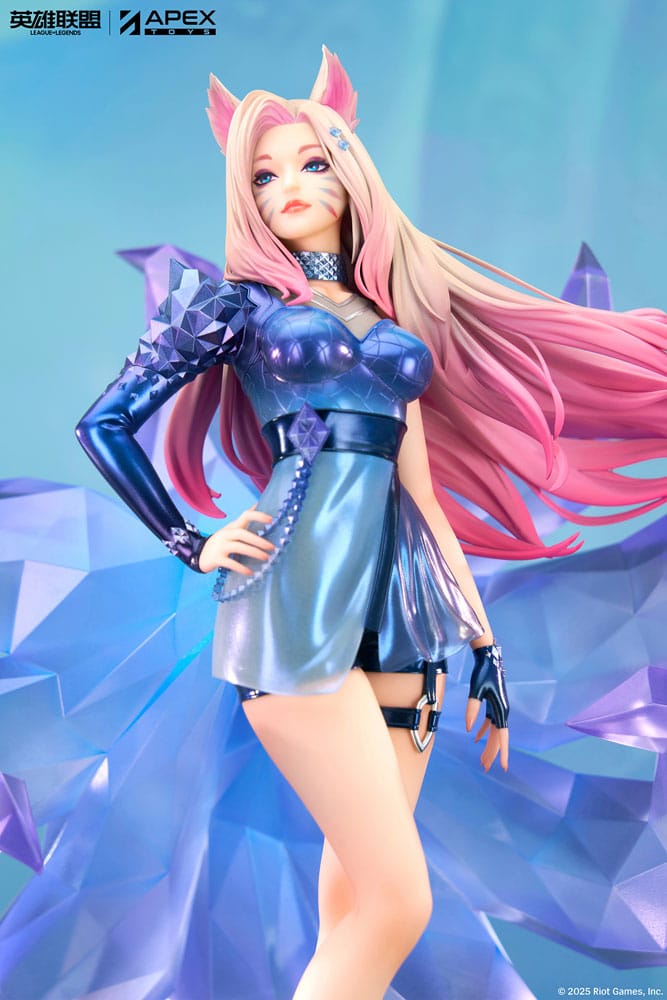 League of Legends PVC Statue 1/7 K/DA ALL OUT Ahri 27 cm