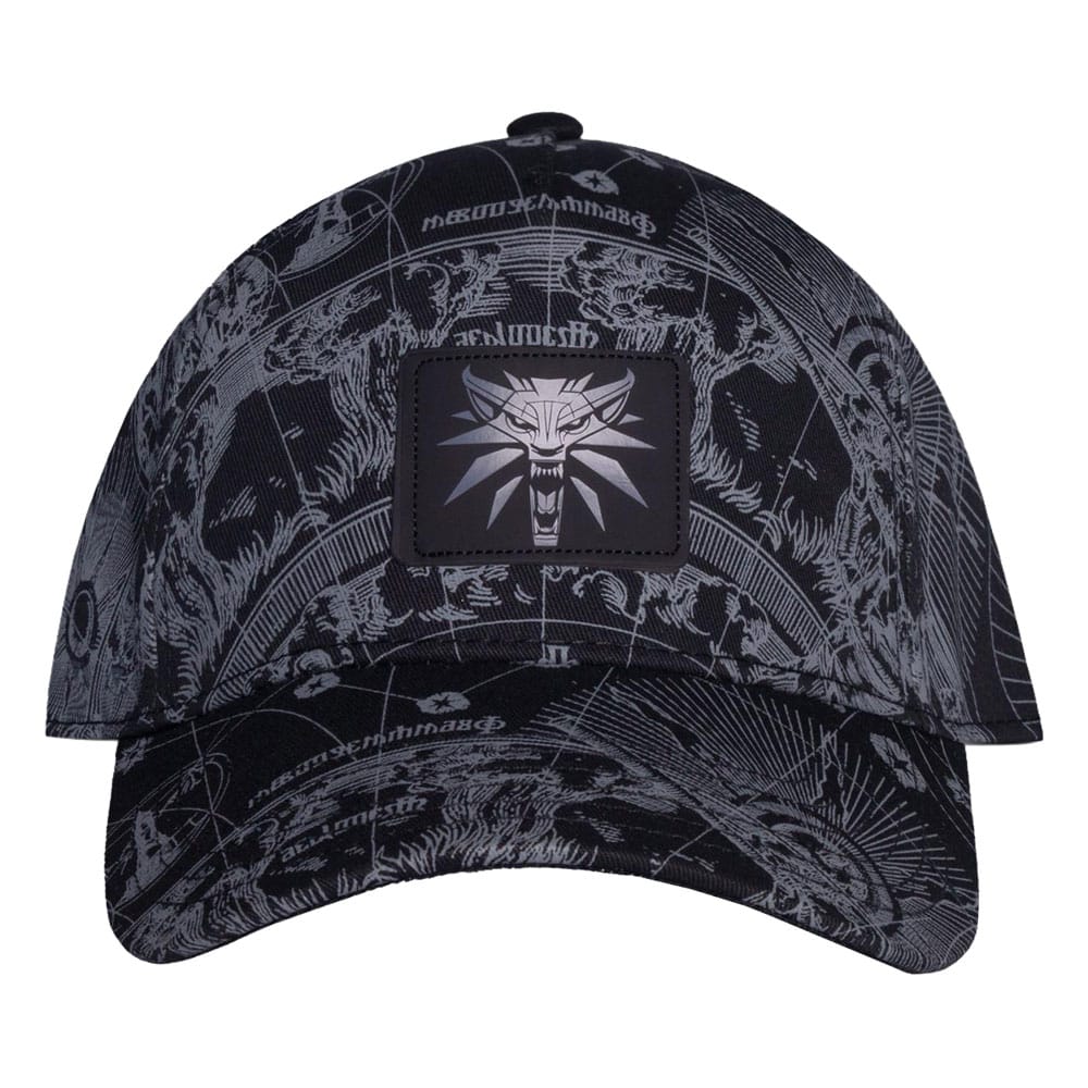 The Witcher Baseball Logo Black