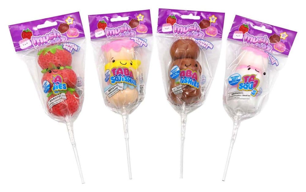 Mushmeez Squeeze Figures Sweet Friends 27 cm Display (12)