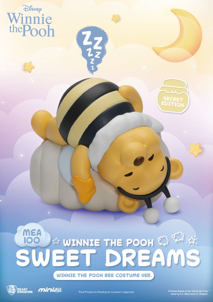 Winnie the Pooh Mini Egg Attack Blind Box Figures sweet dreams 6 cm Assortment (6)