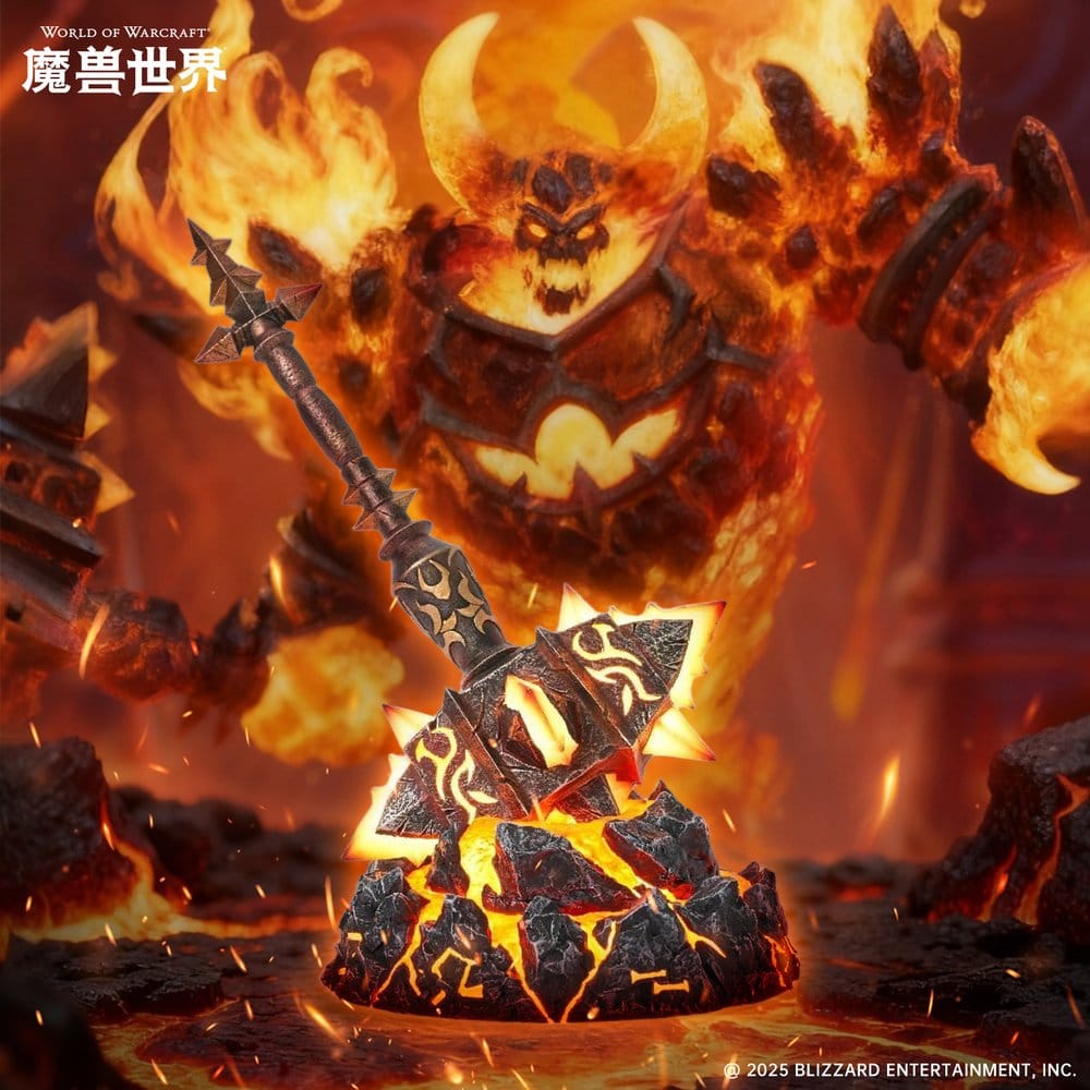 World of Warcraft Replica Sulfuras, Hand of Ragnaros 25 cm