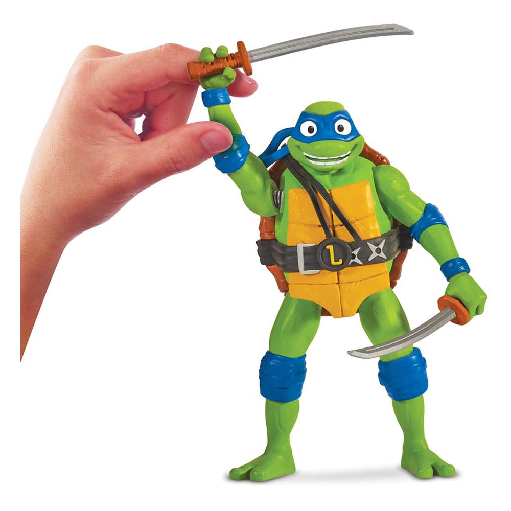 Teenage Mutant Ninja Turtles: Mutant Mayhem Ninja Shouts Action Figure Leonardo 14 cm