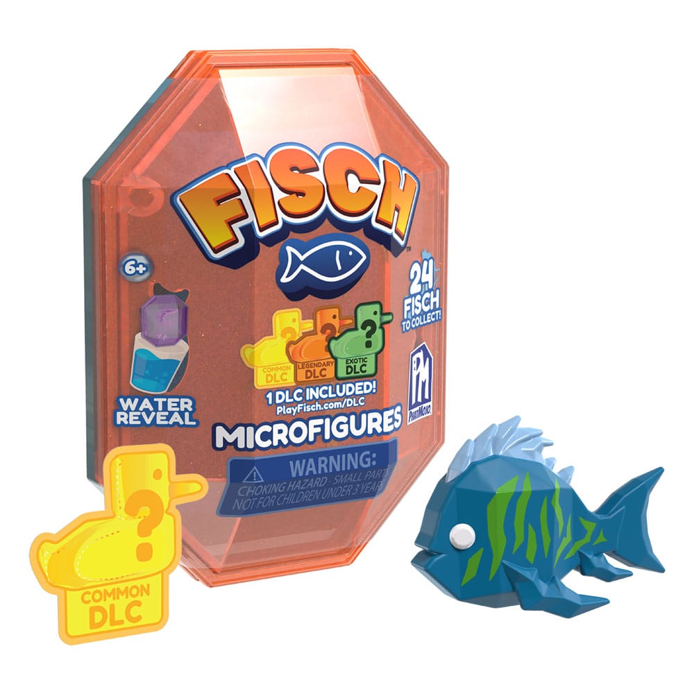 Fisch Minifigures 5 cm Display (24)