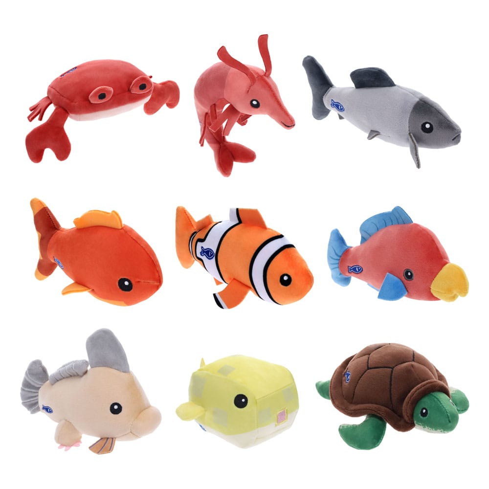 Fisch Plush Figures 10 cm Display (9)