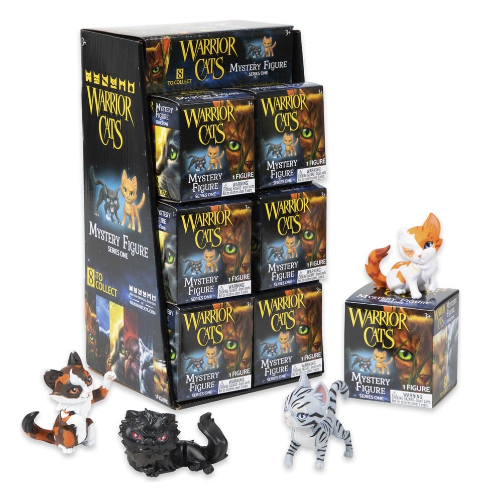 Warrior Cats Mini Figures Blind Box Mystery Figures Series 1 6 cm Display (12)