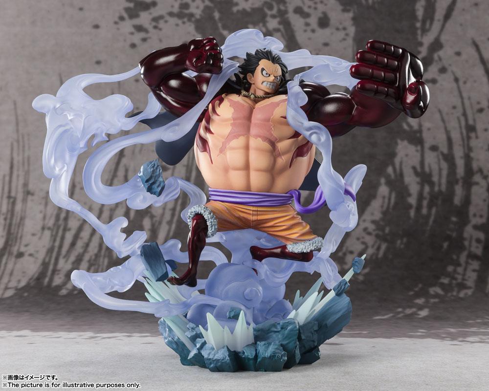 One Piece FiguartsZERO PVC Statue Extra Battle Monkey D. Luffy Gear 4 Battle of Monsters on Onigashima 21 cm