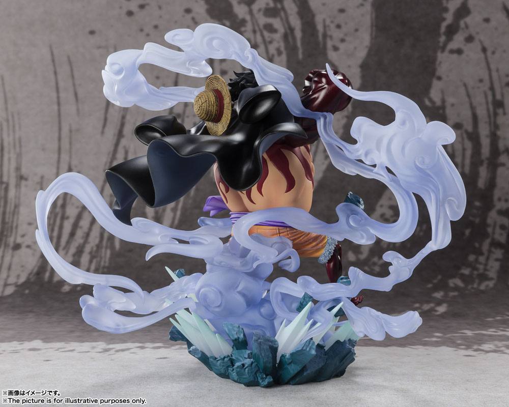 One Piece FiguartsZERO PVC Statue Extra Battle Monkey D. Luffy Gear 4 Battle of Monsters on Onigashima 21 cm