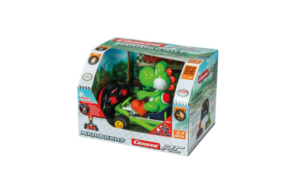 Super Mario Kart RC remote-controlled Car 1/18 2.4GHz Pipe Kart Yoshi