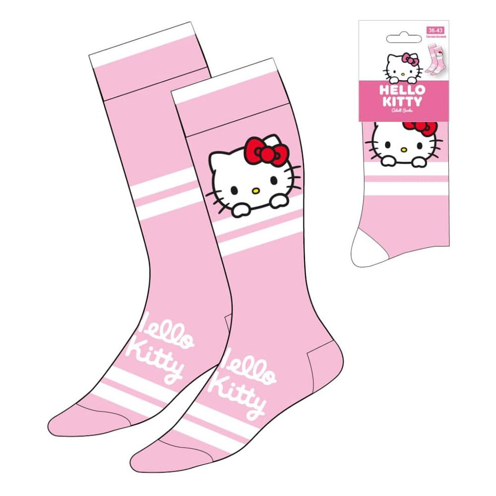 Sanrio Socks Hello Kitty Stripes 36-43