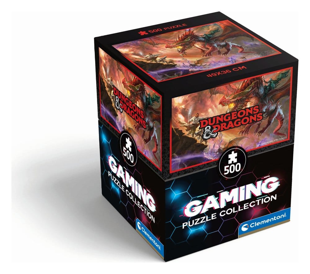 Dungeons & Dragons Gaming Puzzle Collection Jigsaw Puzzle Dragon Attack (500 pieces)