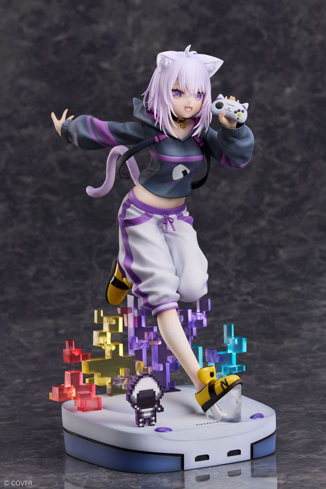 Hololive Production PVC Statue 1/7 Nekomata Okayu We Are Gamers Ver. 23 cm
