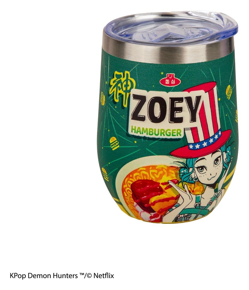 KPop Demon Hunters Travel Mug Zoey Hamburger