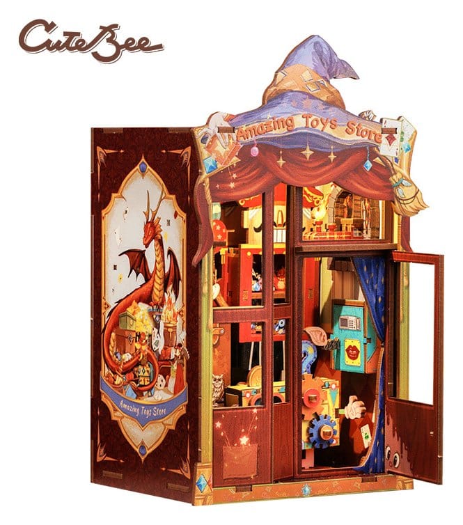 Book Nook Amazing Toy Store 17 x 12 cm