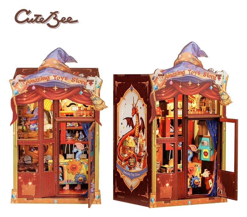 Book Nook Amazing Toy Store 17 x 12 cm