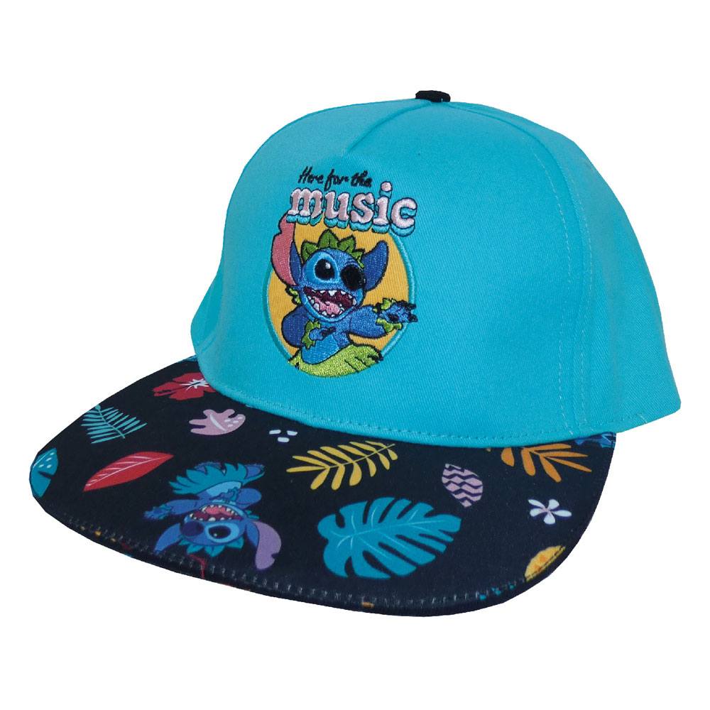 Lilo & Stitch Curved Bill Cap Here For The Music
