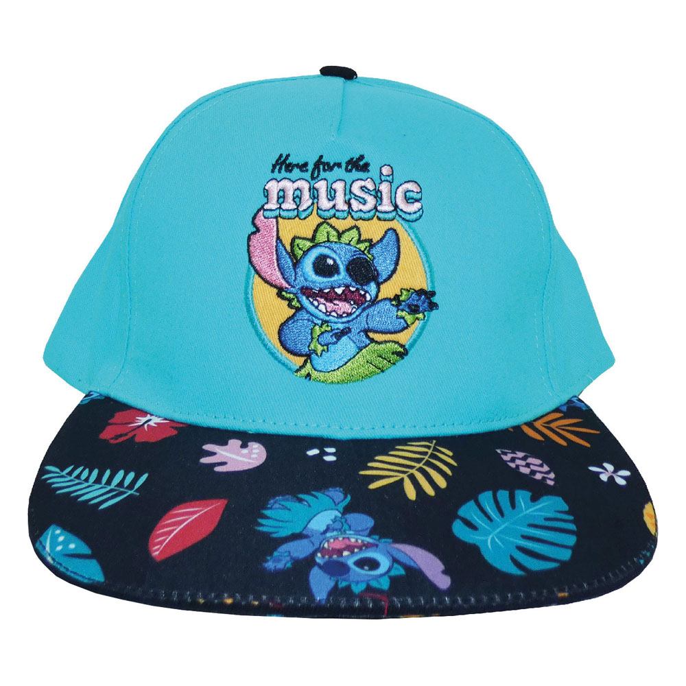 Lilo & Stitch Curved Bill Cap Here For The Music
