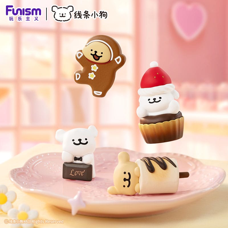 Maltese Sweet Box Series Mini Figures 3-Pack Puppy Face 9 cm Display (6)