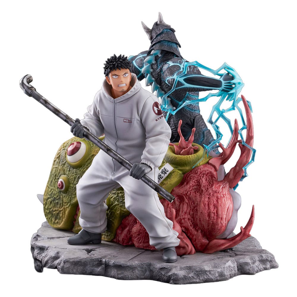 Kaiju No.8 SHIBUYA SCRAMBLE FIGURE PVC Statue 1/7 Kaiju No.8 & Kafka Hibino 29 cm