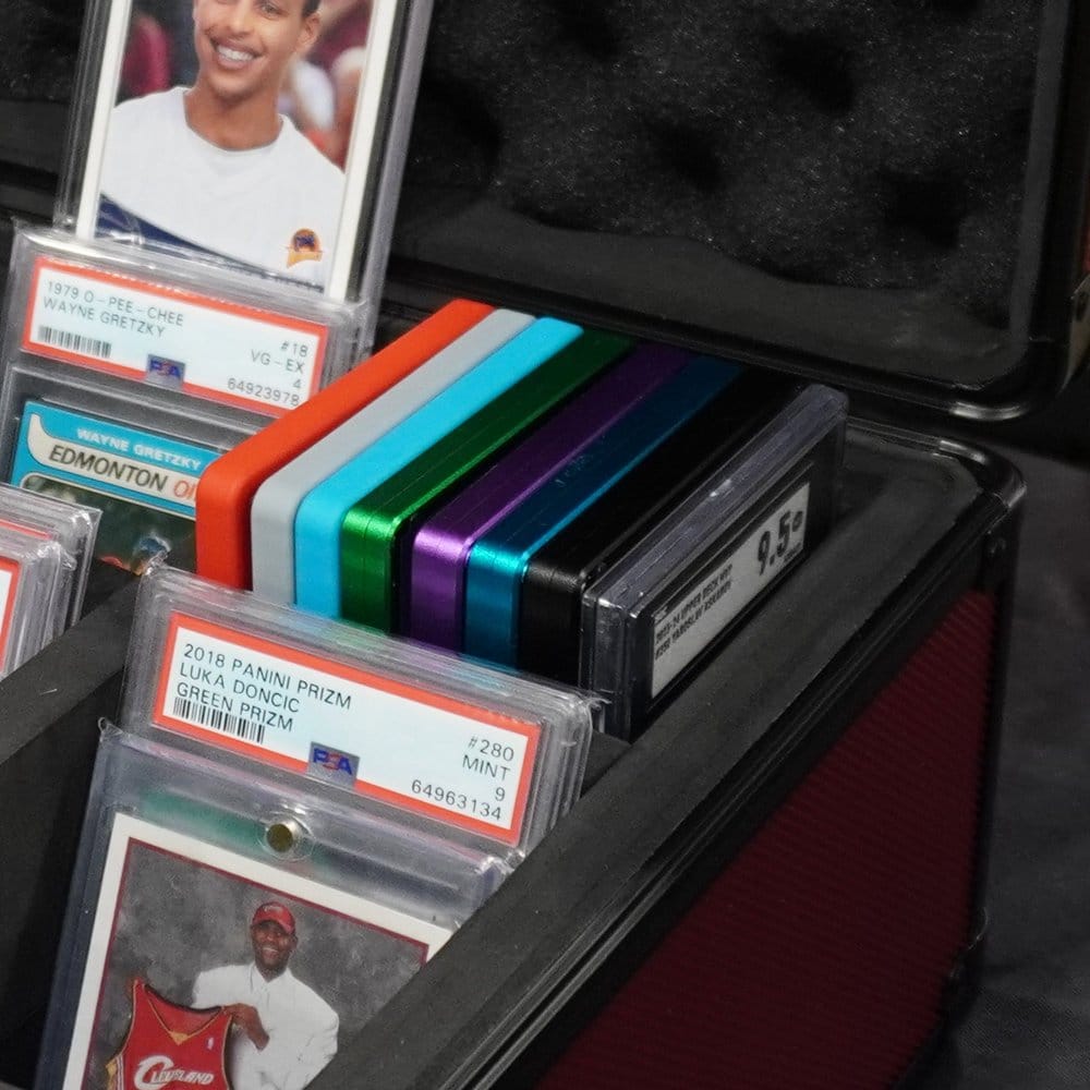 Slab Case Protectors for PSA Graded Cards Yellow