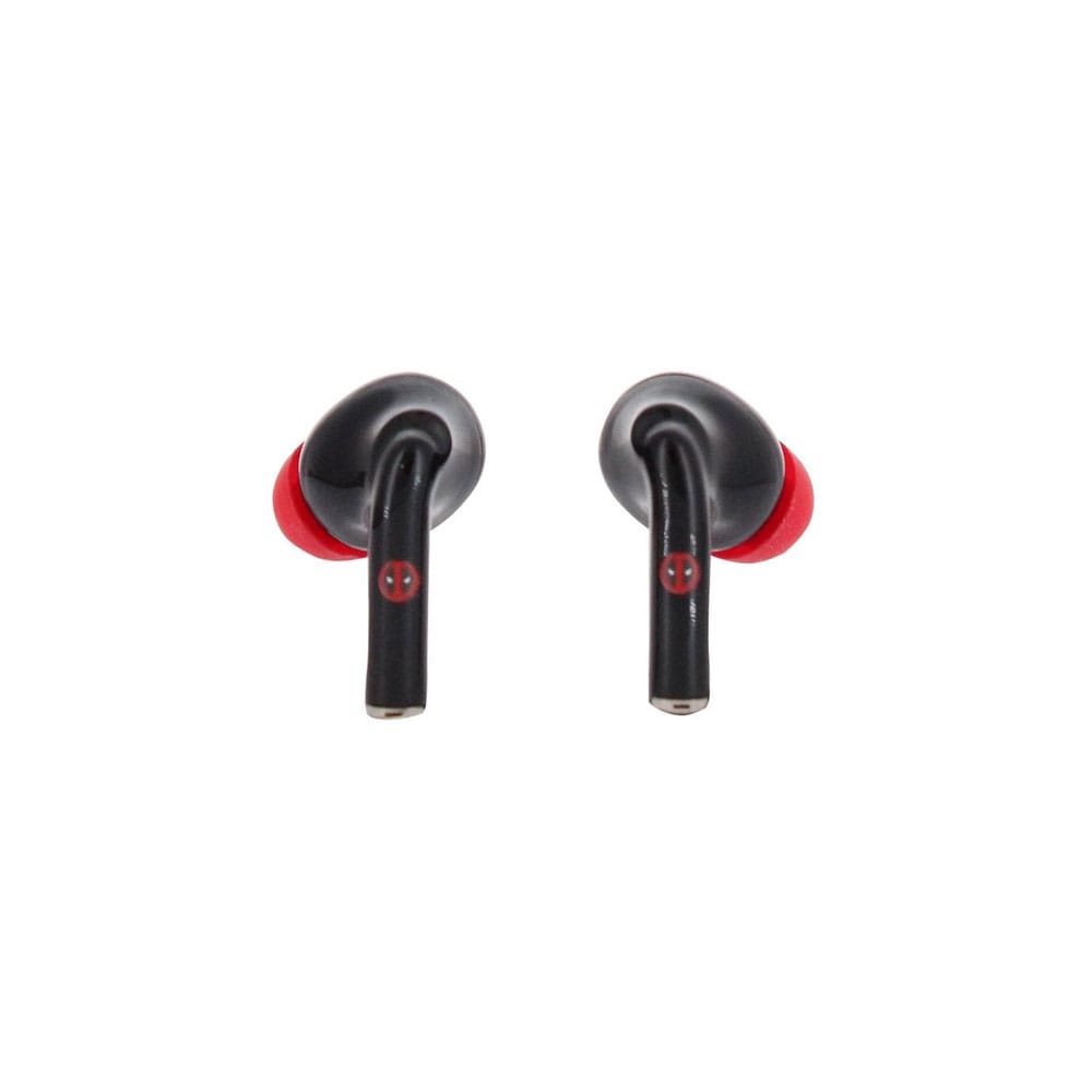Marvel Holdems Mini Holder & Wireless Headphones Deadpool with TWS Buds Pro 10 cm
